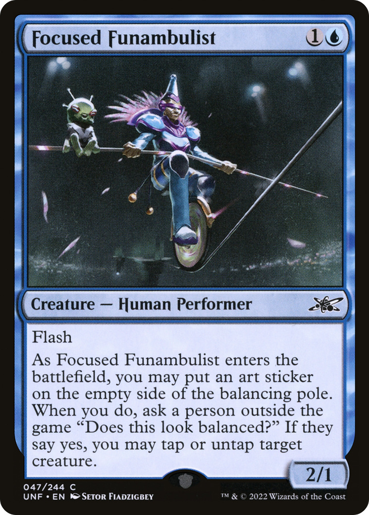 Funambule concentré (UNF-047) - Unfinity Foil 