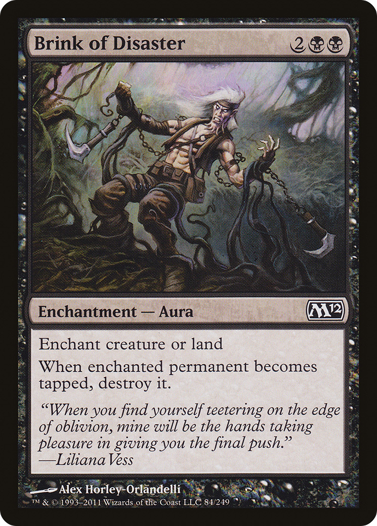 Au bord du désastre (M12-084) - Magic 2012 Foil 