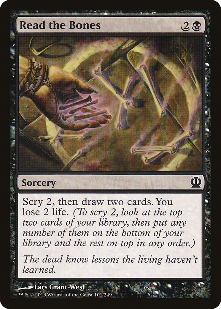 Lire les os (THS-101) - Theros Foil