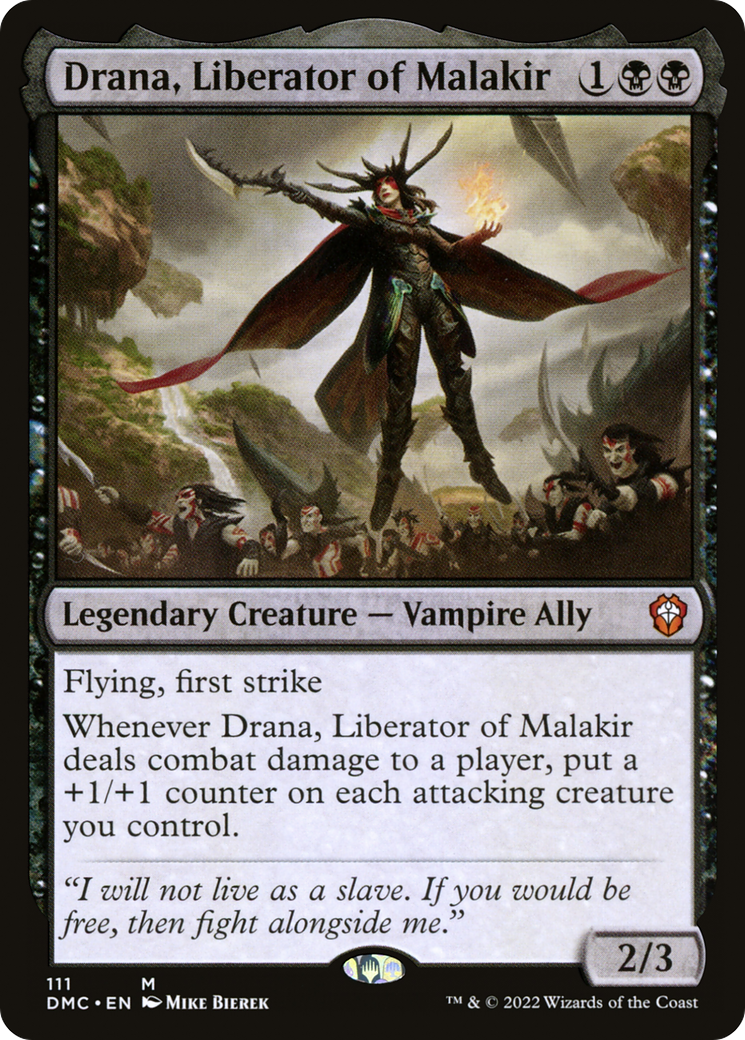 Drana, Libérateur de Malakir (DMC-111) - Commandant Uni de Dominaria 