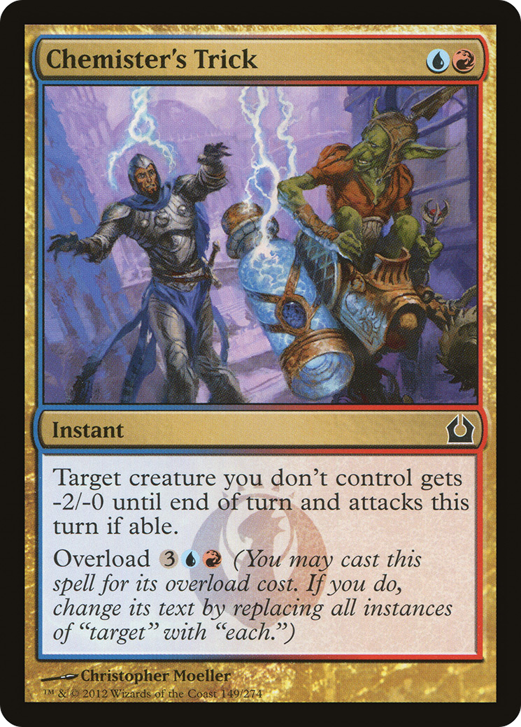 Chemister's Trick (RTR-149) - Return to Ravnica Foil