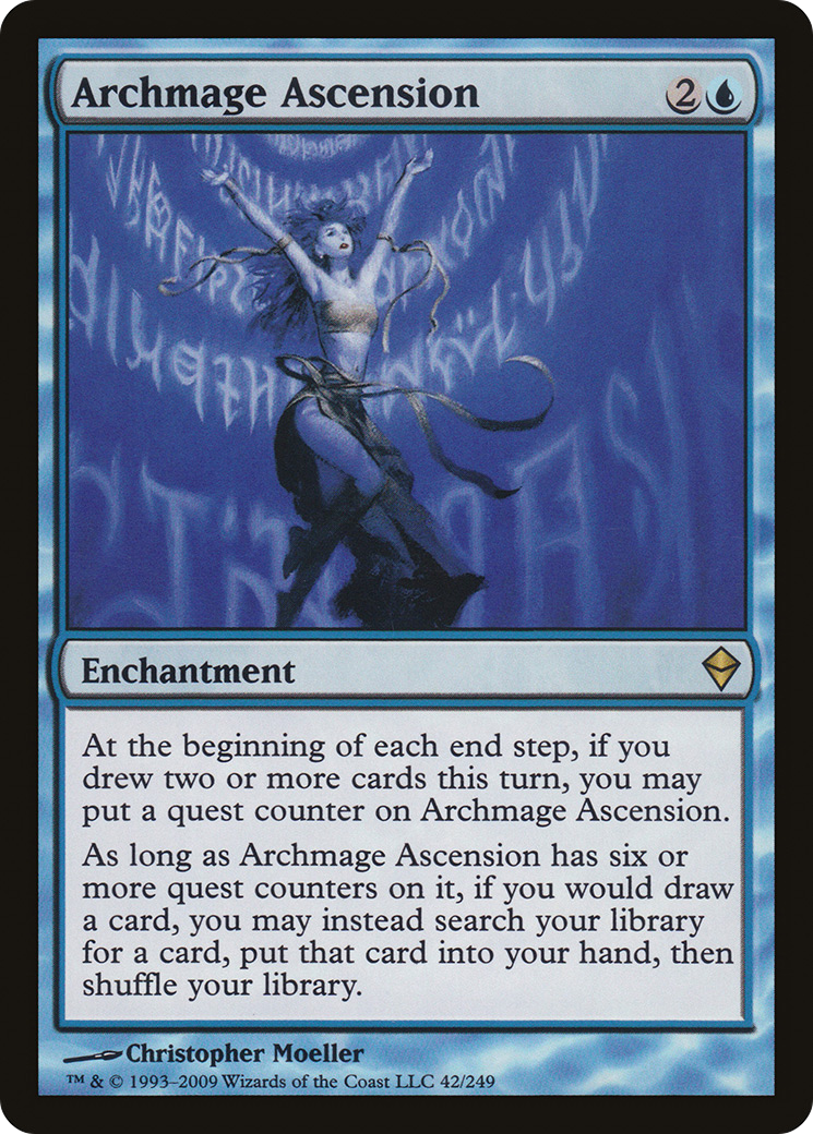 Ascension de l'archimage (ZEN-042) - Zendikar 