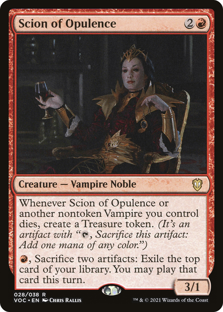 Scion of Opulence (VOC-028) - Crimson Vow Commander