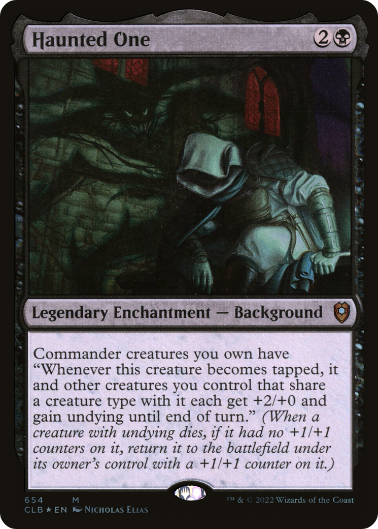 Haunted One (CLB-654) - Commander Legends : La Bataille pour Baldur's Gate (version foil) 