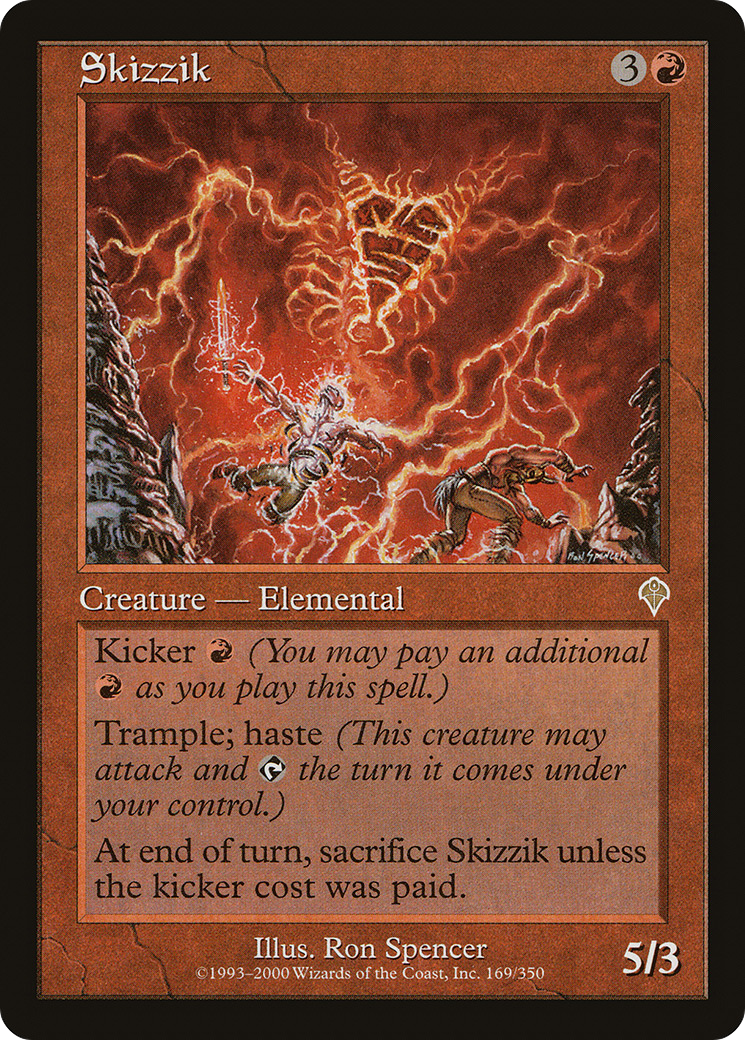 Skizzik (INV-169) - Feuille d'invasion