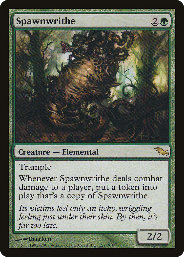 Spawnwrithe (SHM-129) - Feuille Shadowmoor