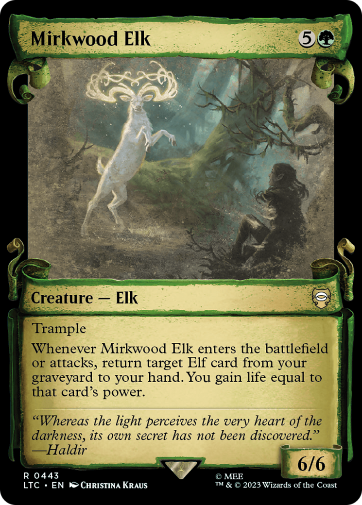 Mirkwood Elk (LTC-443) - Tales of Middle-earth Commander : (Vitrine) Feuille 