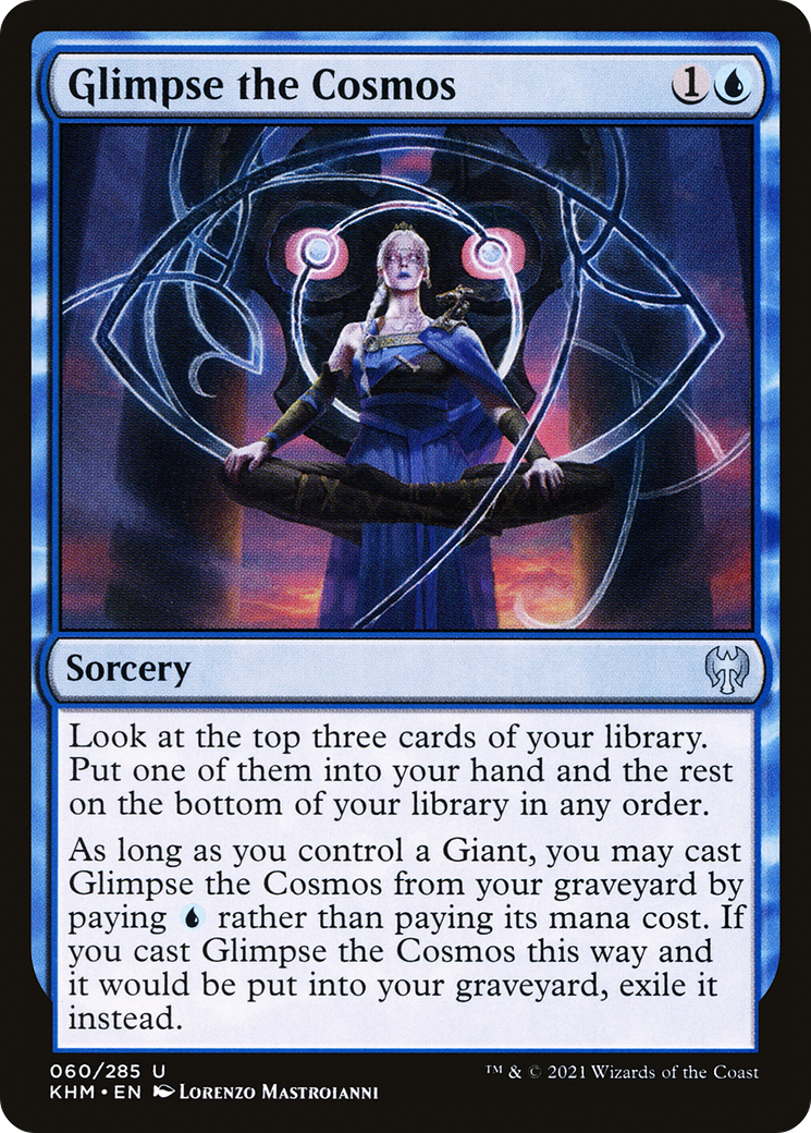 Aperçu du cosmos (KHM-060) - Kaldheim Foil 