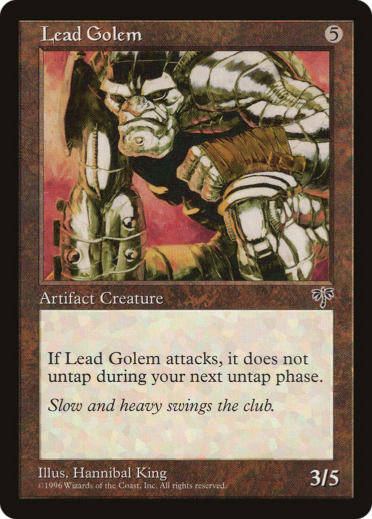 Golem de plomb (MIR-306) - Mirage 