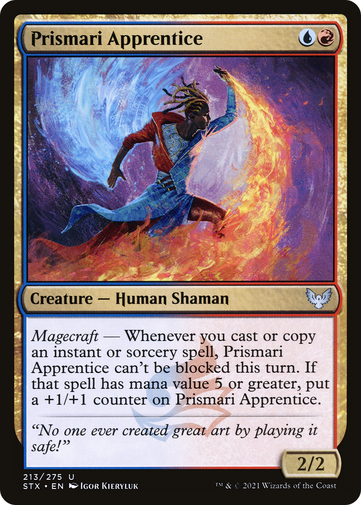 Prismari Apprentice (STX-213) - Strixhaven: School of Mages Foil