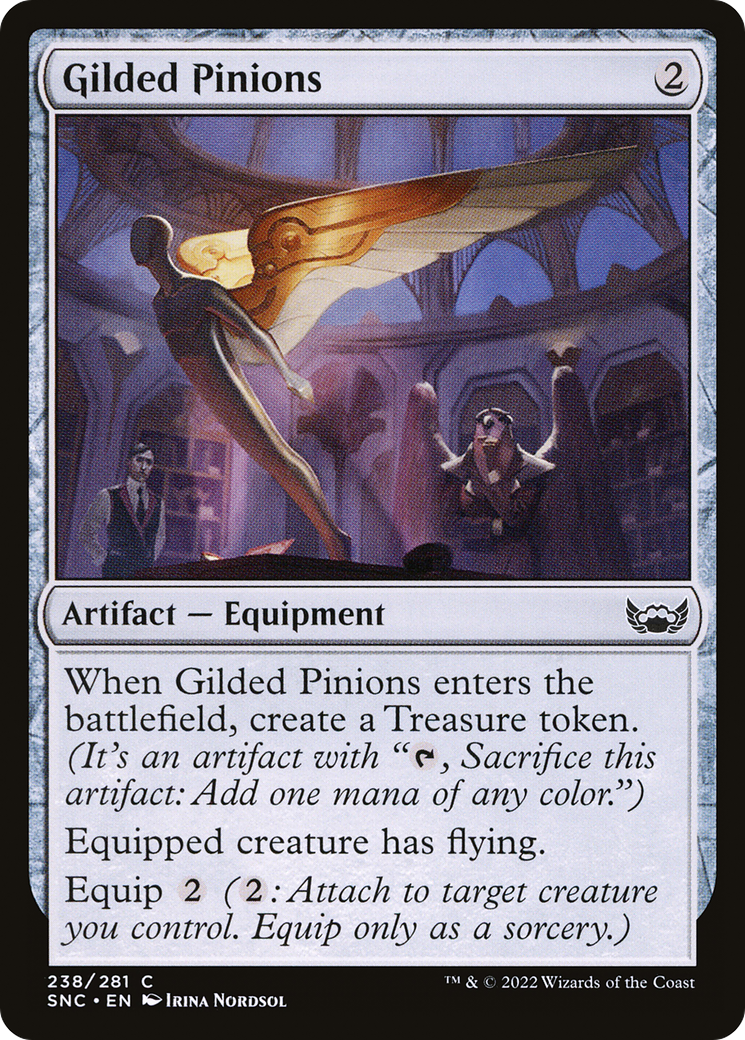 Pignons dorés (SNC-238) - Rues de New Capenna Foil 