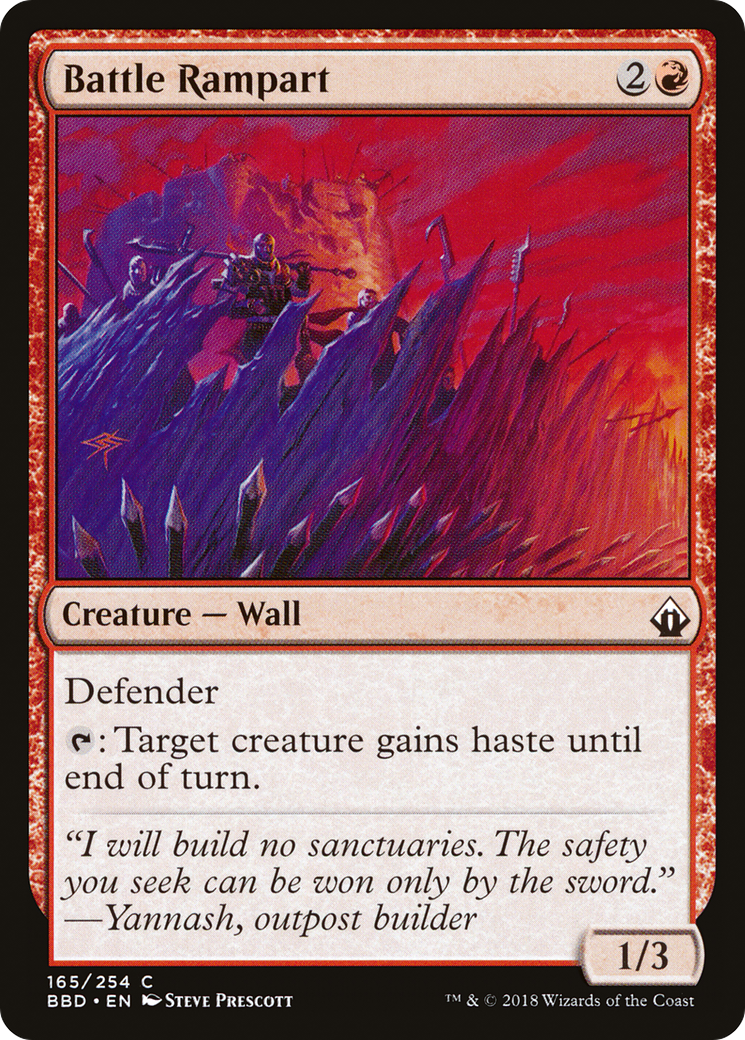 Battle Rampart (BBD-165) - Battlebond