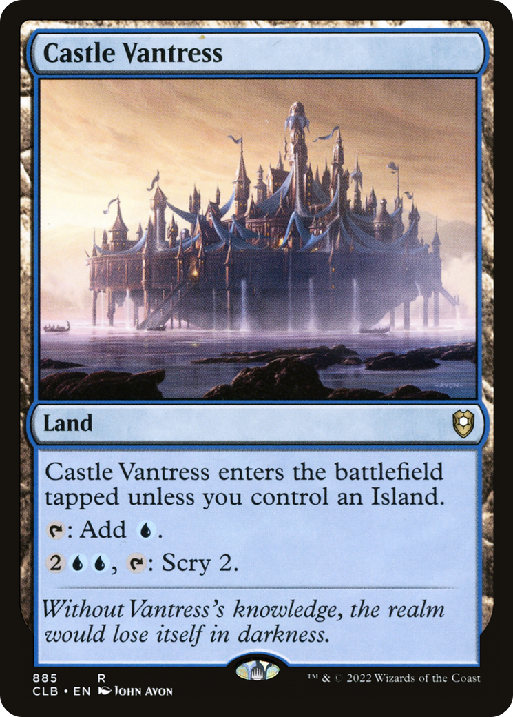 Château de Vantress (CLB-885) - Commander Legends : La Bataille de Baldur's Gate