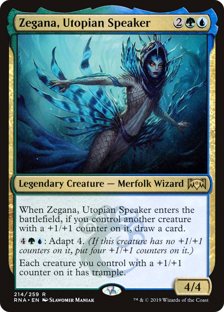 Zegana, orateur utopique (RNA-214) - Allégeance de Ravnica 