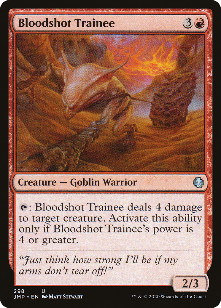 Stagiaire Bloodshot (JMP-298) - Jumpstart