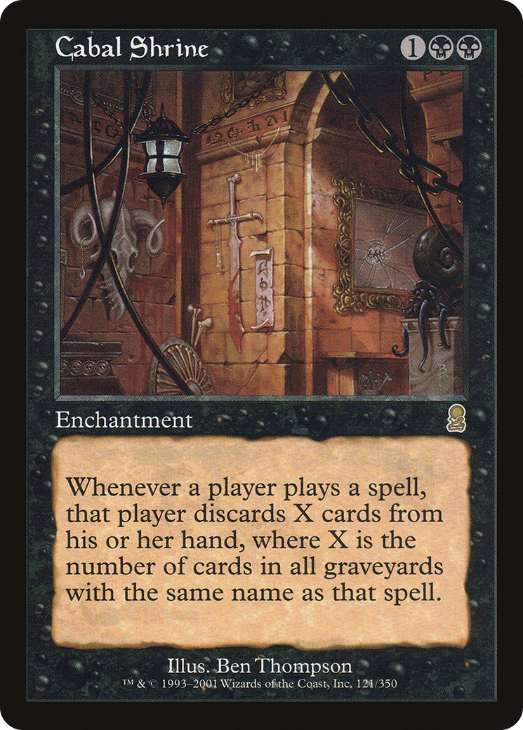 Sanctuaire de la Cabale (ODY-121) - Odyssey Foil 