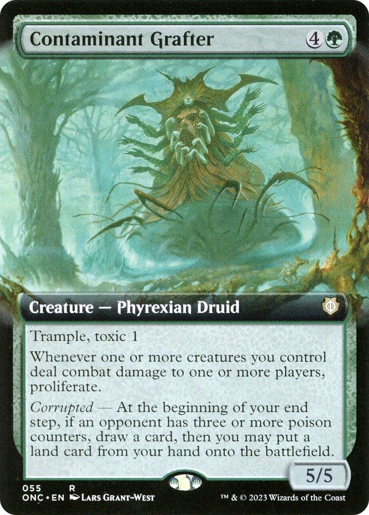 Greffeur contaminant (ONC-055) - Phyrexia : Tous seront un seul commandant : (Extended Art) 