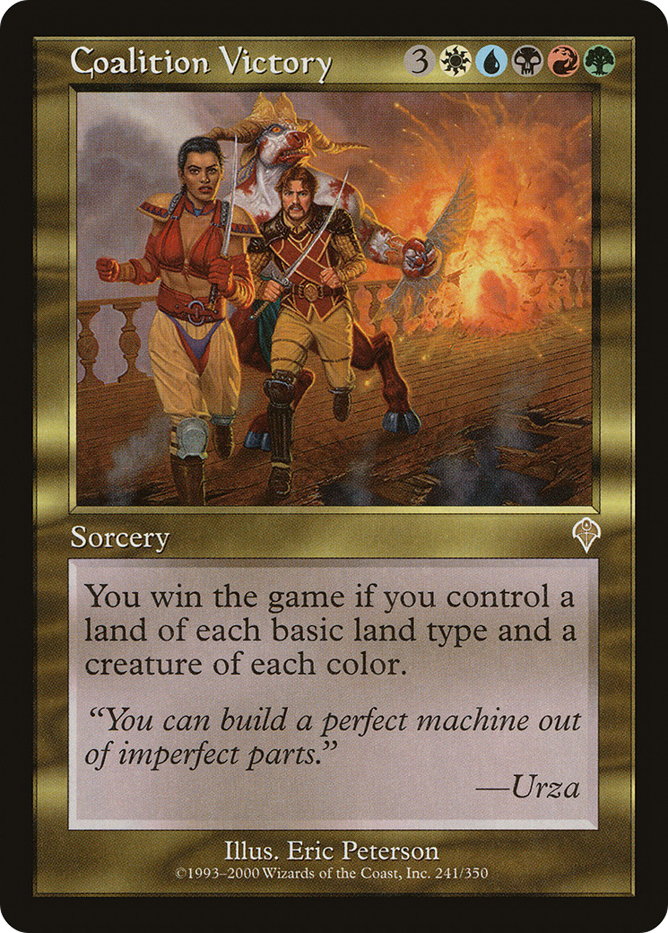 Victoire de la Coalition (INV-241) - Invasion Foil 