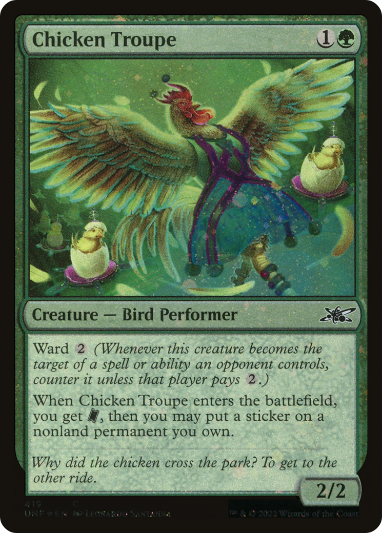 Troupe de poulets (UNF-419) - Unfinity Foil 