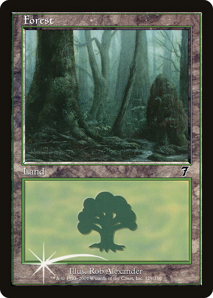 Forêt (7ED-329★) - Septième édition Foil
