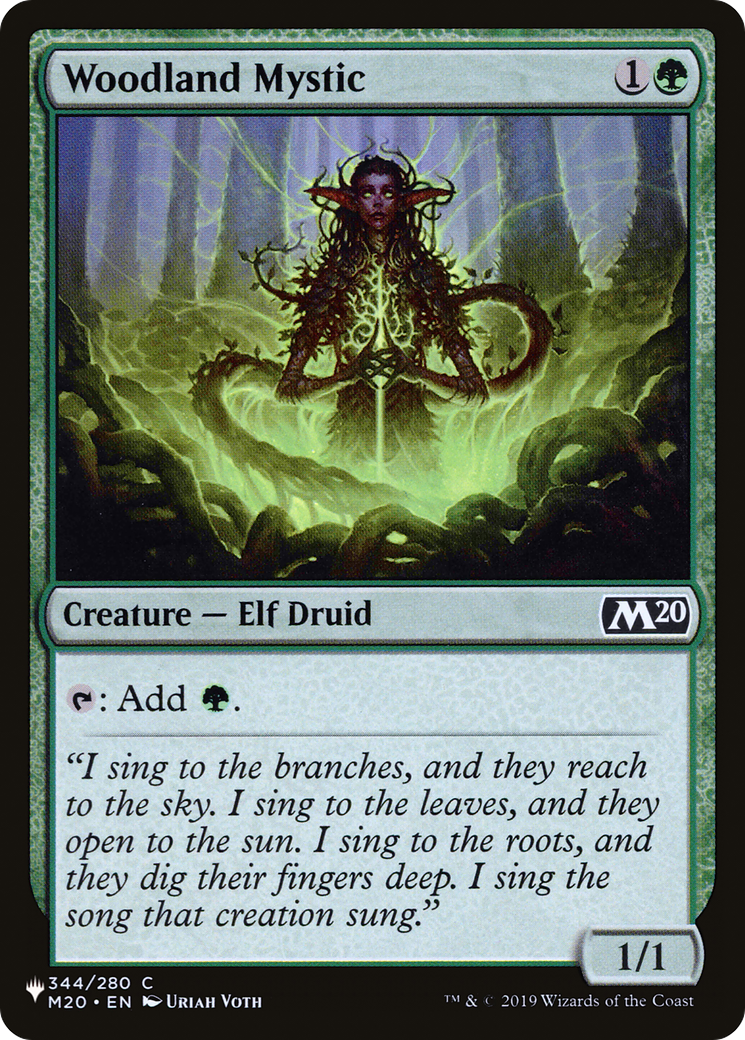 Woodland Mystic (LIST-M20-344) - The List