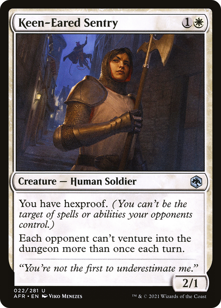 Keen-Eared Sentry (AFR-022) - Adventures in the Forgotten Realms Foil