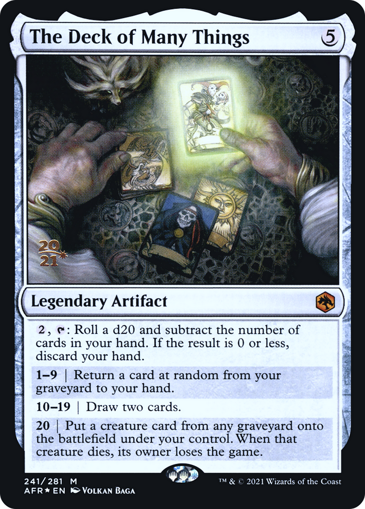 The Deck of Many Things (PRE-241S) - Adventures in the Forgotten Realms Promos Foil