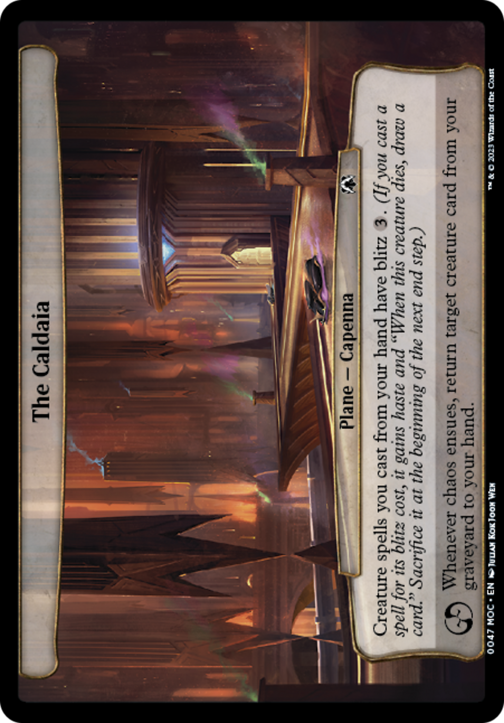 The Caldaia (MOC-047) - March of the Machine Commander