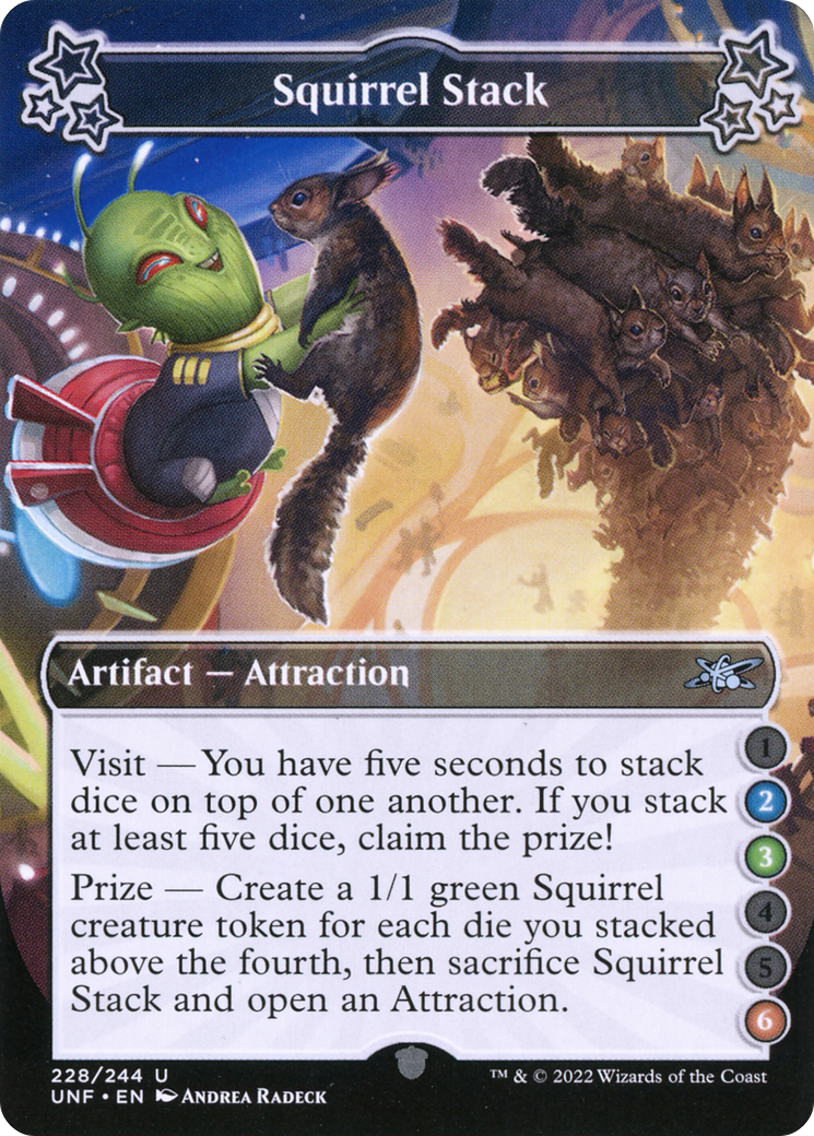 Pile d'écureuils (UNF-228A) - Unfinity Foil