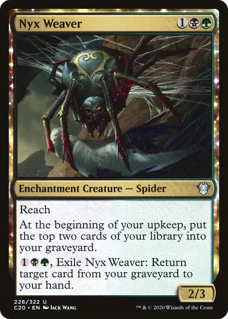 Nyx Weaver (C20-226) - Commandant 2020 : (enchantement) 