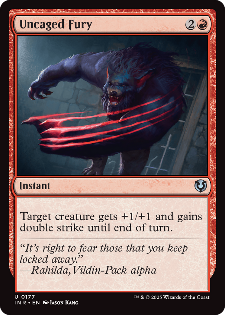 Uncaged Fury (INR-177) - Innistrad Remastered Foil