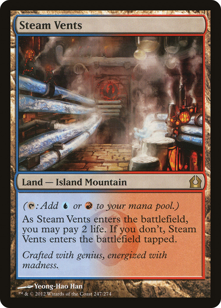 Steam Vents (RTR-247) - Return to Ravnica