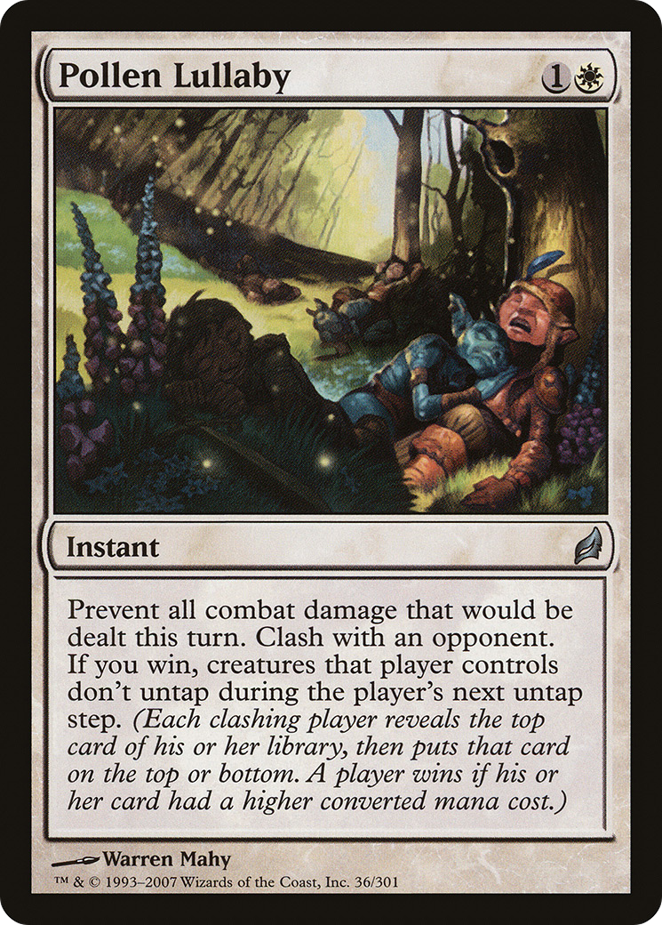 Berceuse au pollen (LRW-036) - Lorwyn Foil
