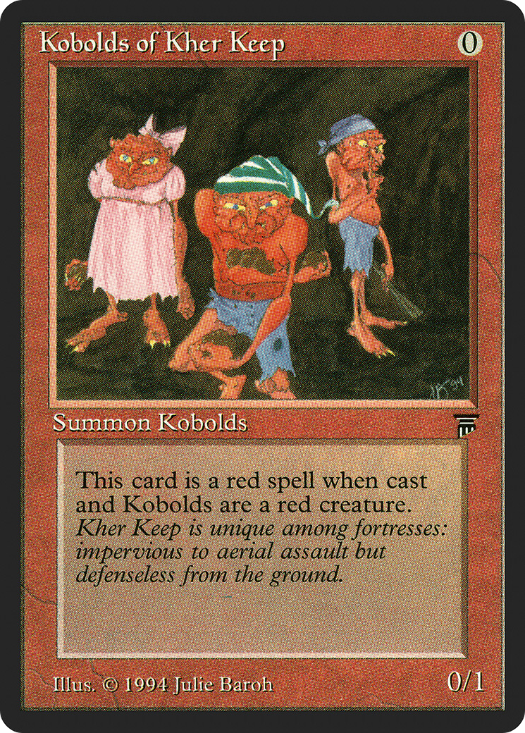 Kobolds de Kher Keep (LEG-157) - Légendes 