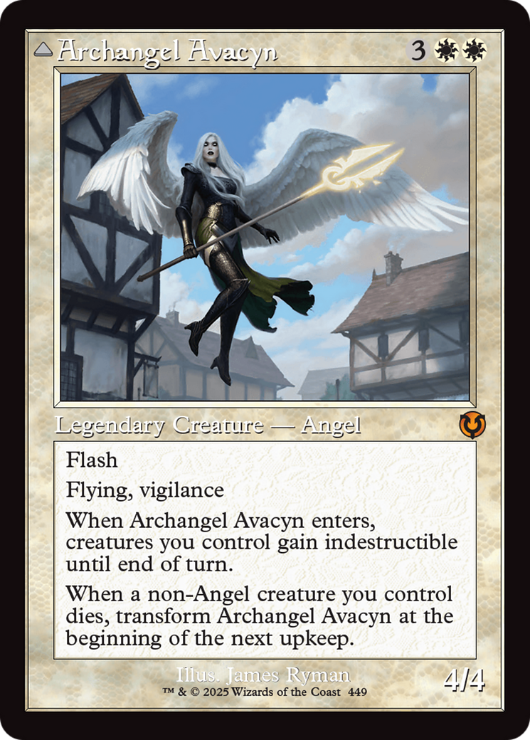 Archange Avacyn // Avacyn, la Purificatrice (Retro Frame) (INR-449) - Innistrad Remastered 