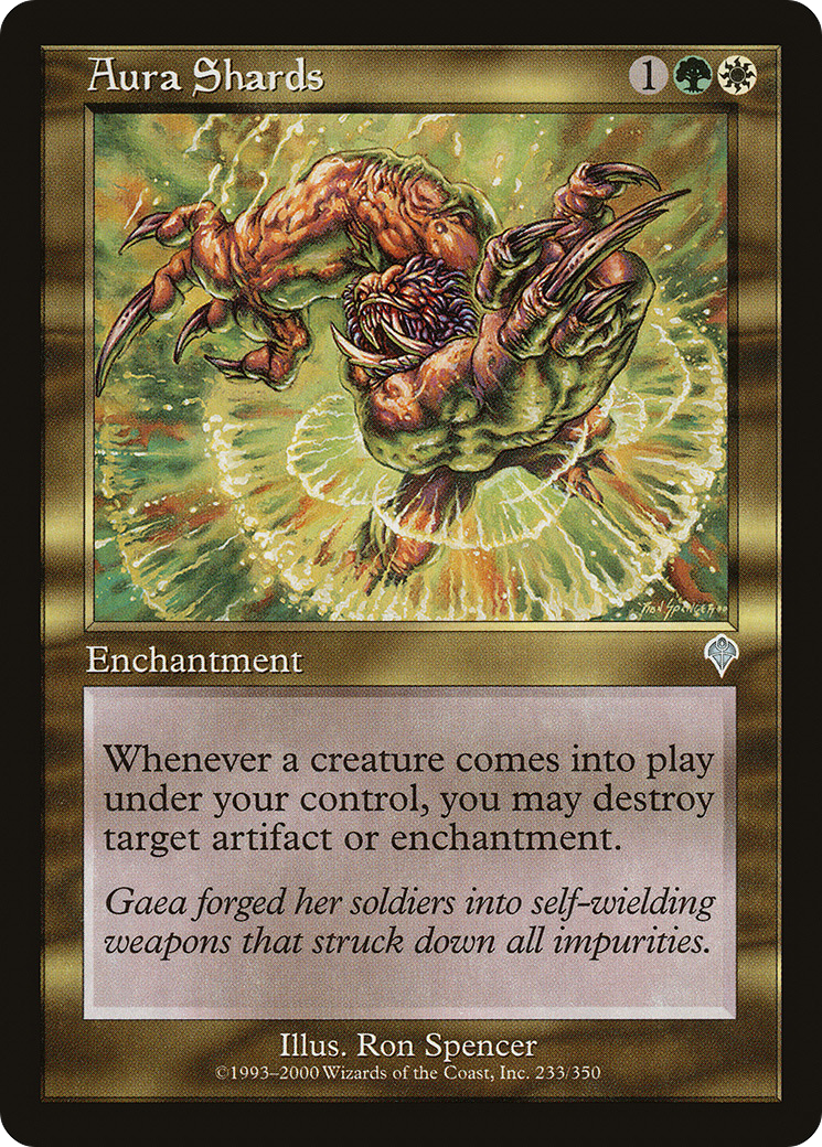 Éclats d'aura (INV-233) - Invasion Foil