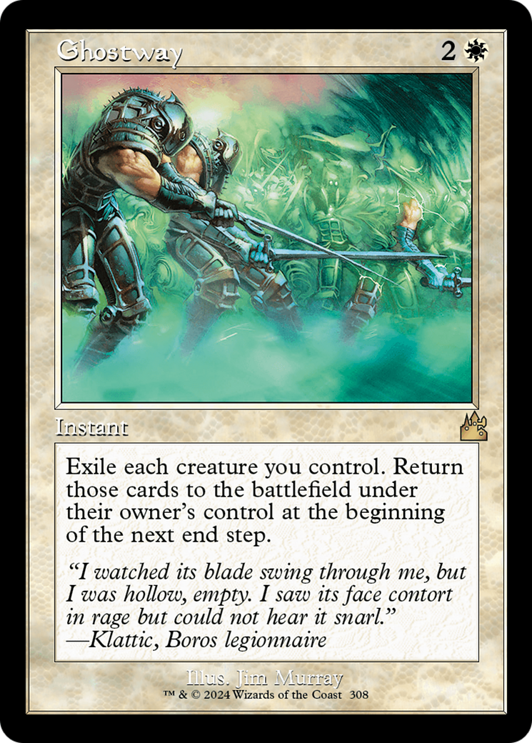 Ghostway (Retro Frame) (RVR-308) - Ravnica Remastered