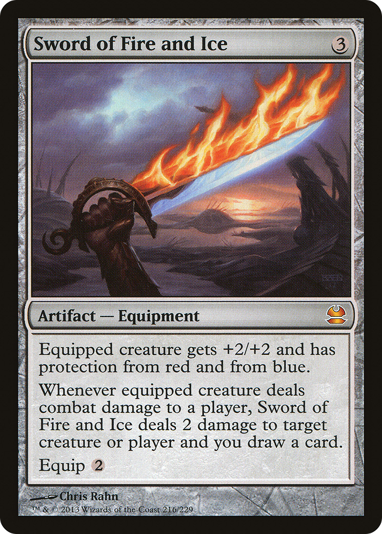Épée de feu et de glace (MMA-216) - Modern Masters 