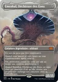 Emrakul, the Aeons Torn (Borderless) (2X2-335) - Double Masters 2022 (Borderless) Foil - French - NM