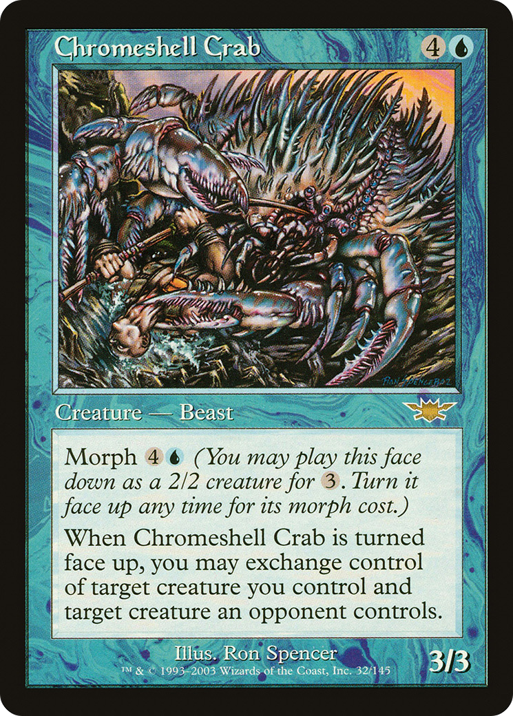 Crabe Chromeshell (LGN-032) - Legions Foil