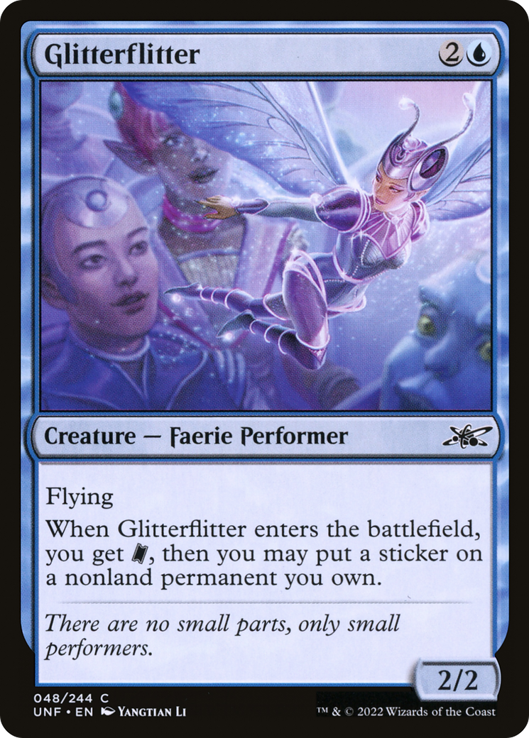 Glitterflitter (UNF-048) - Feuille Unfinity 