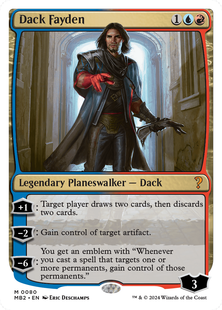 Dack Fayden (MB2-080) - Booster mystère 2 