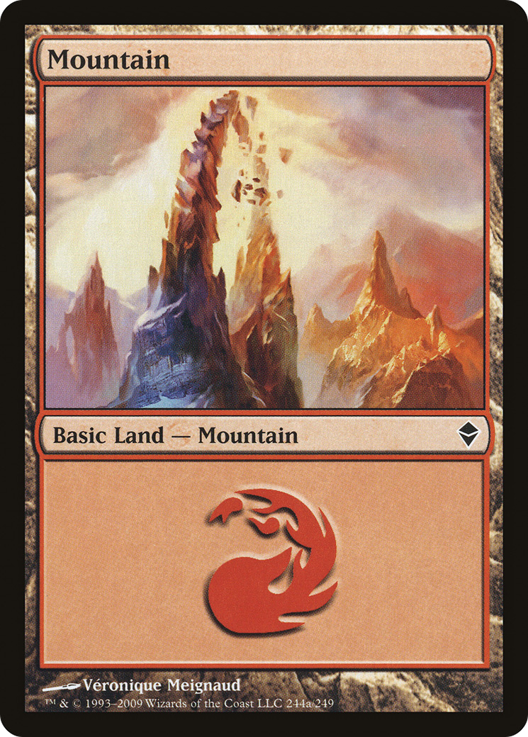 Mountain (ZEN-244A) - Zendikar