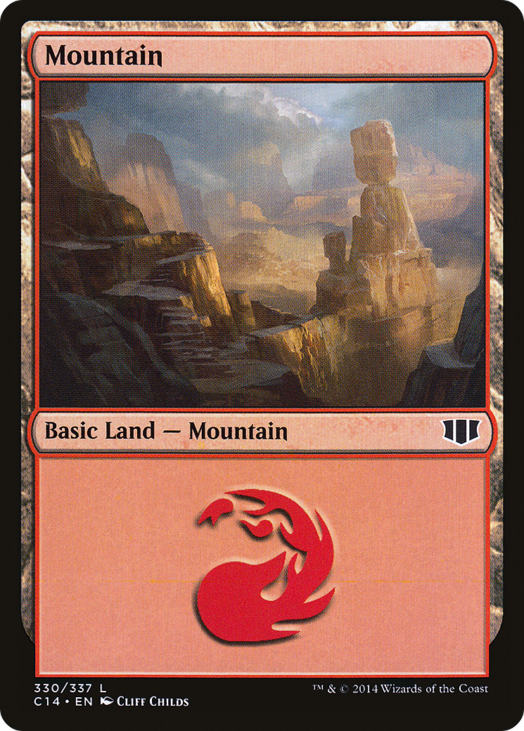Mountain (330) (C14-330) - Commander 2014