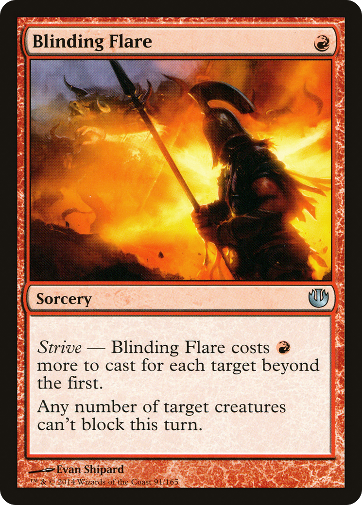 Blinding Flare (JOU-091) - Voyage dans Nyx Foil 