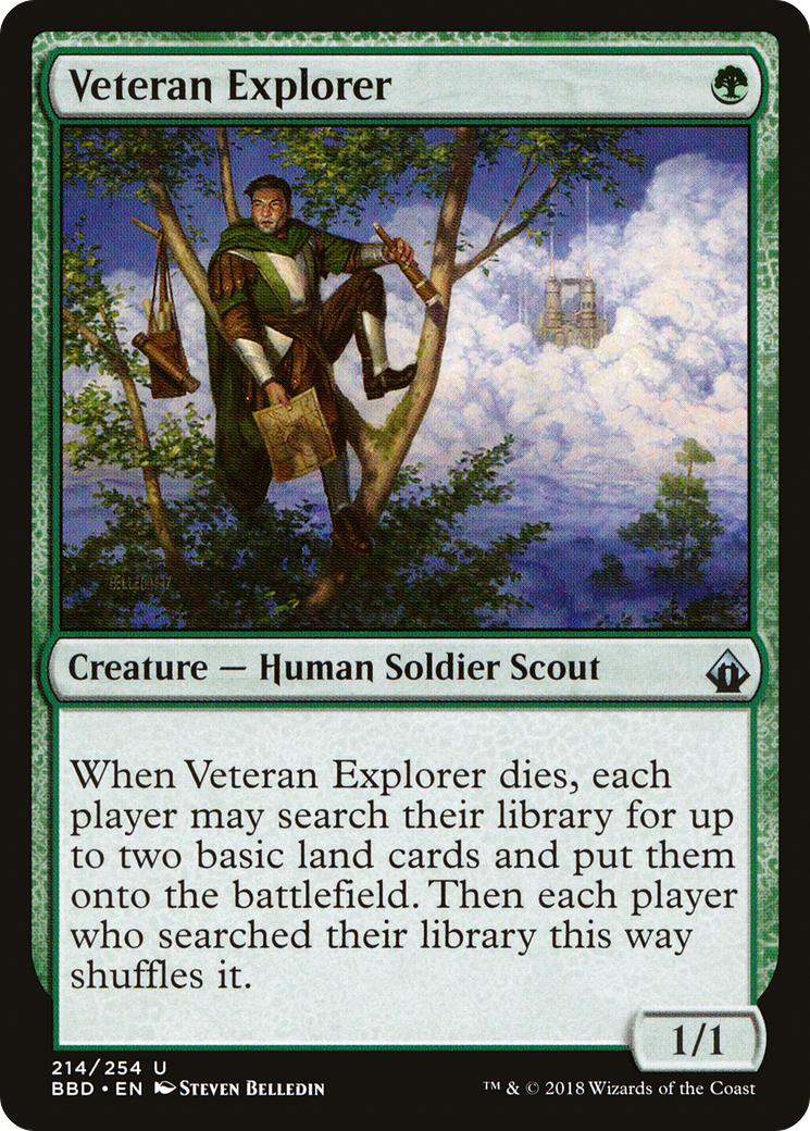 Veteran Explorer (BBD-214) - Battlebond Foil