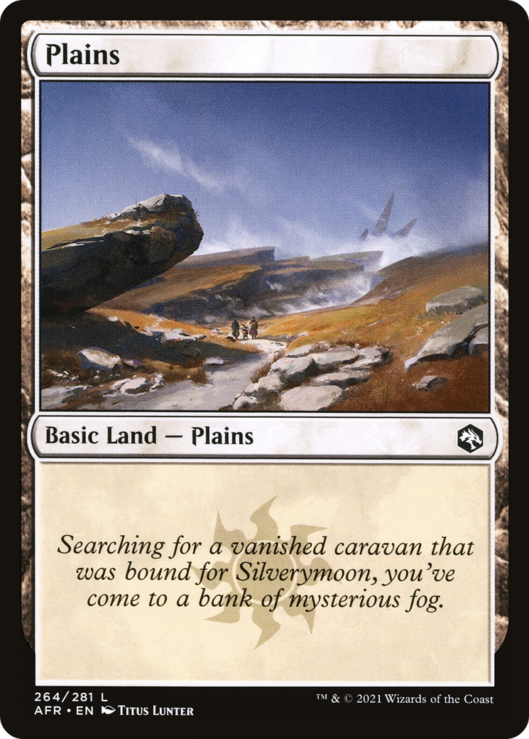 Plains (264) (AFR-264) - Adventures in the Forgotten Realms Foil