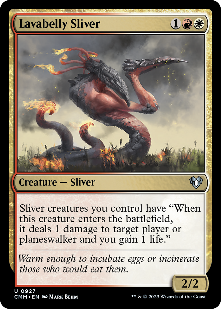 Lavabelly Sliver (CMM-927) - Commander Masters 