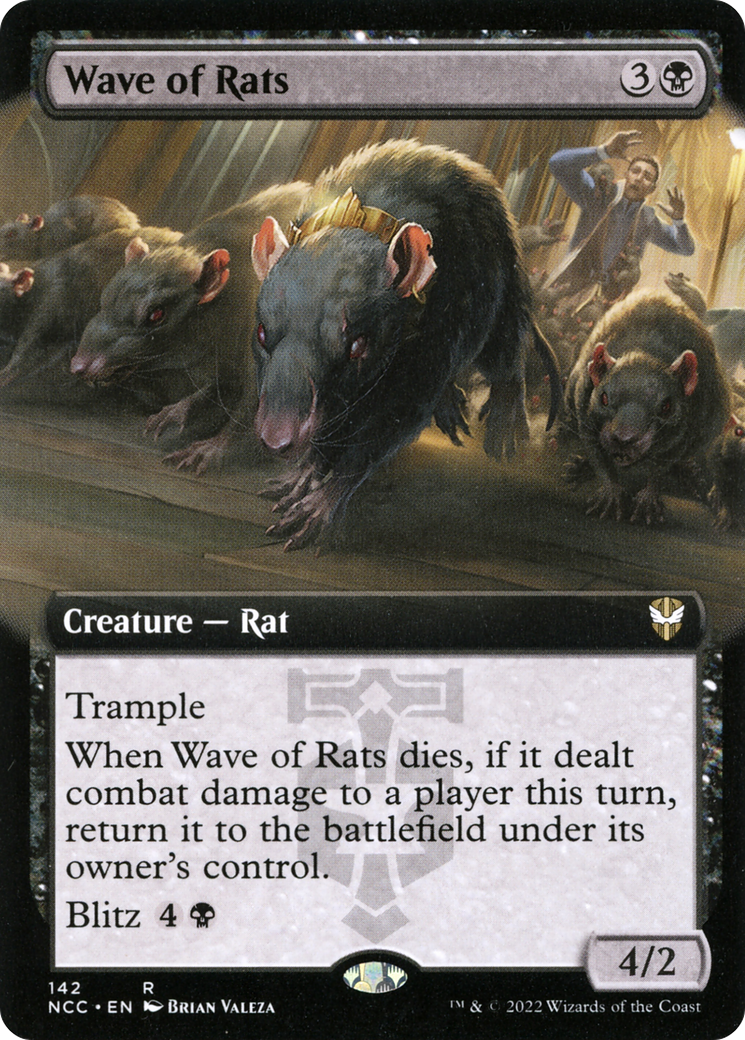 Vague de rats (NCC-142) - Nouveau commandant Capenna : (Extended Art) 