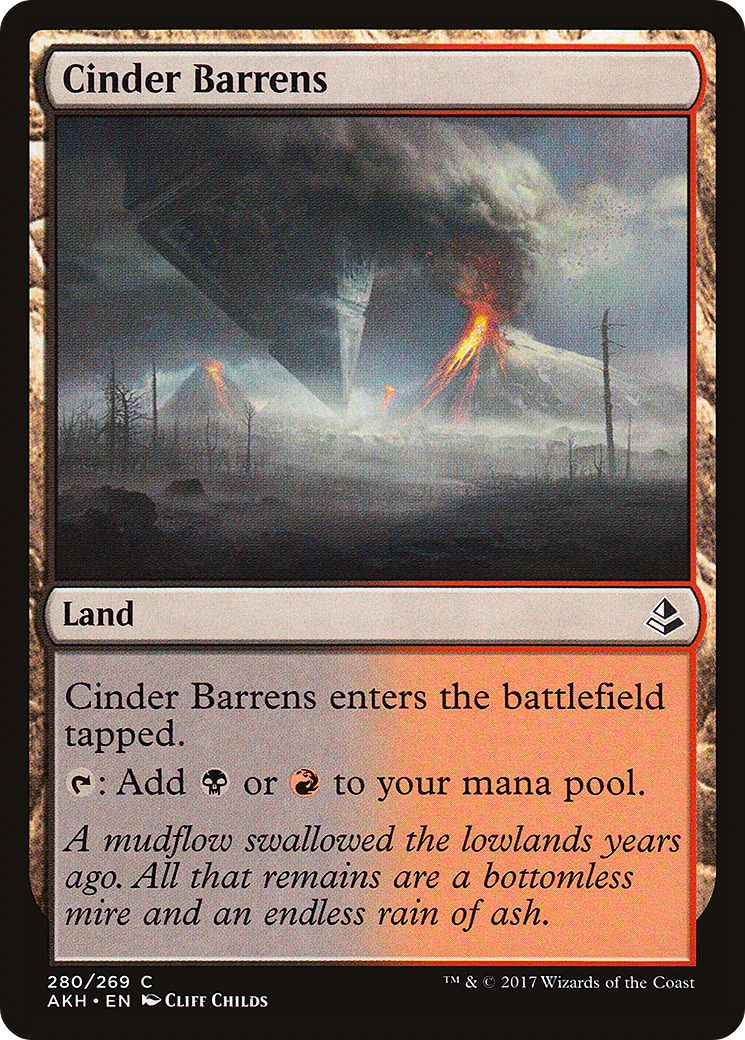 Tarides de cendres (AKH-280) - Amonkhet 